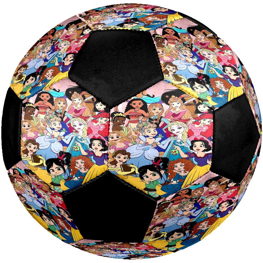 Princess Theme Size 5 Soccer Ball, Suitable for Both Indoor and Outdoor Matches, a Gift Suitable for Everyone.