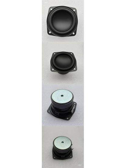 3-Inch Heavy Bass Long-Throw Speaker & 3-Inch Mid-Bass Audiophile Speaker for DIY Projects