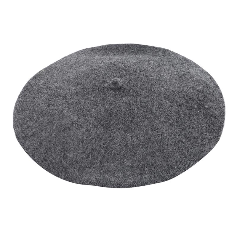 Pălărie Beretă la Modă pentru Fete Lână Vintage Căciulă pentru Copii Pălării Pictor pentru Copii Culoare Bomboană pentru Copii Mici Accesorii de Păr