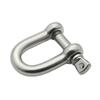 Heavy Duty Stainless Steel D Shackles Marine Rigging Shackles 5mm & 10mm