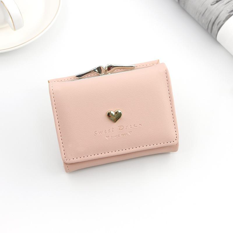 Women's Wallet Short Cartoon Cute Zero Wallet Coin Purses Bag Girl Small Lady Wallet Cardholder
