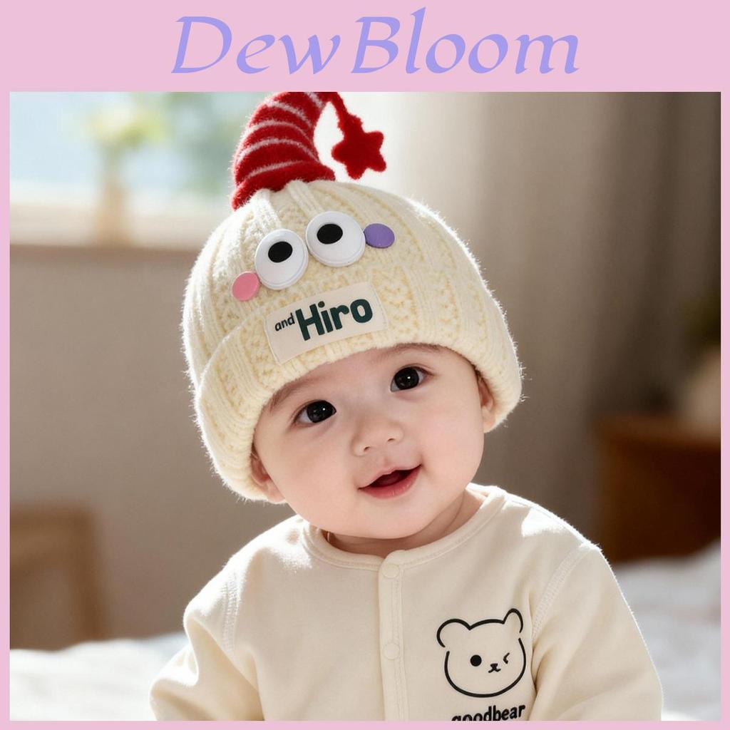Baby Knit Hat Winter Warm Thick Wool Cap For Newborns And Infants