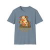 Unisex Softstyle Funny Sad Cow T-Shirt Mens Womens Tees Top Oat Milk Cartoon Dairy-Free Humor Tee