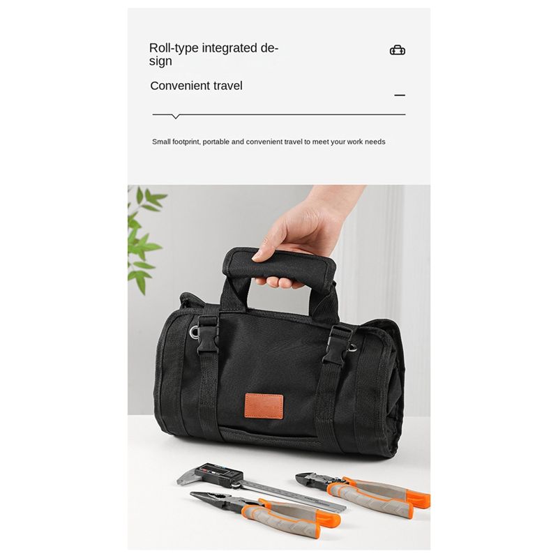 ABUL-Multifunctional Portable Tool Bag Large Capacity Waterproof Electrical Carpentry Repair Installation Tool Storage Bag
