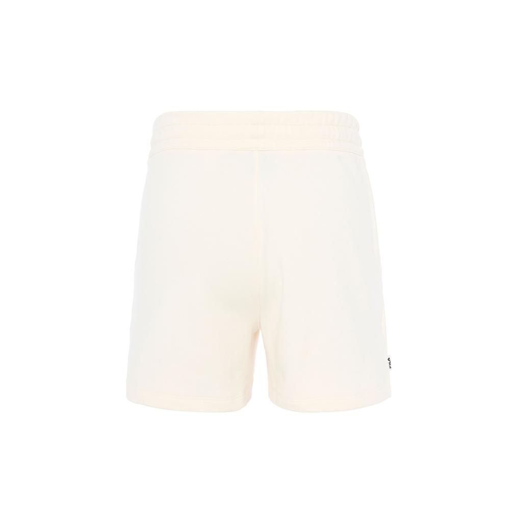 FILA Letter Print Knitted Casual Shorts Women shorts White Milk F11W329607A-IV