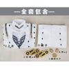 Anime Bizzarro Bruno Bucciarati Costume Cosplay Completo Uniforme Bianca Nera Uomo Donna Set Completo Hallowen Cosplay Avventura Bruno Parrucca