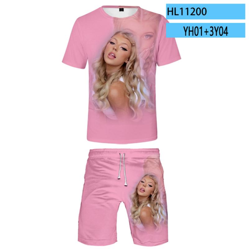 

Лорен Грей, повседневные комплекты с принтом в стиле нового фильма, топы с графическим рисунком, футболки с короткими рукавами, футболки со знаменитостями, уличная одежда, пляжные штаны 6XL