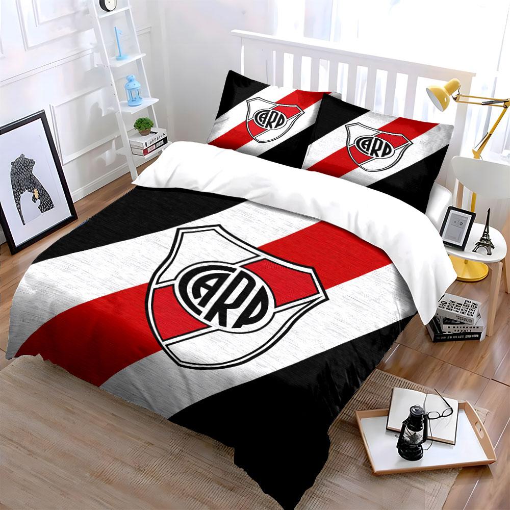 "Red White Black Shield Design" Bedding Duvet Cover Set Duvet Cover Pillowcases  (1 * Duvet Cover 2 * Pillowcases, without duvet insert)