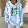 Women's Fashion Casual Christmas Angel Print Pullover Long-Sleeve Sweatshirt