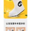 Korean Version Cartoon Children's Rain Boots for Girls, Fleece-Lined, Non-Slip, Waterproof Shoes, Student Rain Boots, Short Tube, Outdoor Water Shoes