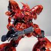 Hg 1/144 Sazabi Cleab Color Model Robot Mecha Assembly Model Action Figures Children'S Educational Toys Surprise Gift