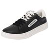Armani Exchange Thick Sole Lace-Up Low-Top Sneakers Men Sneakers Black White XUX203XV805N814