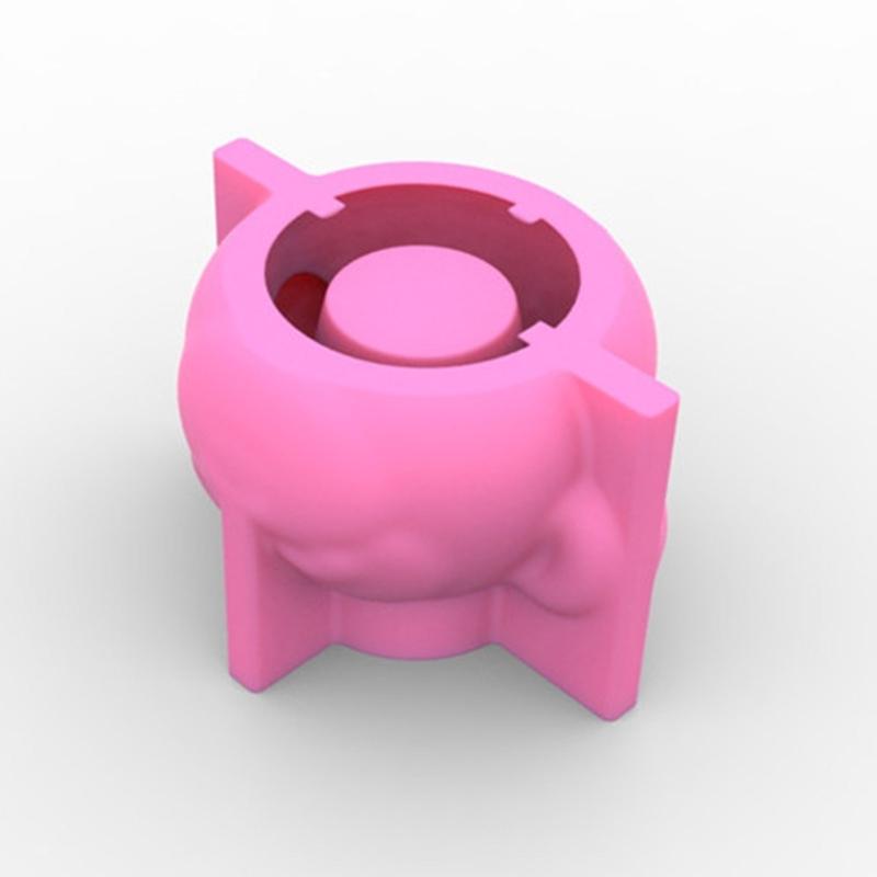 Succulents Flower Pot Resin Silicone Mold Suitable for Diy Garden Concrete Flower Pot Candle Holder Crafts Home Decor