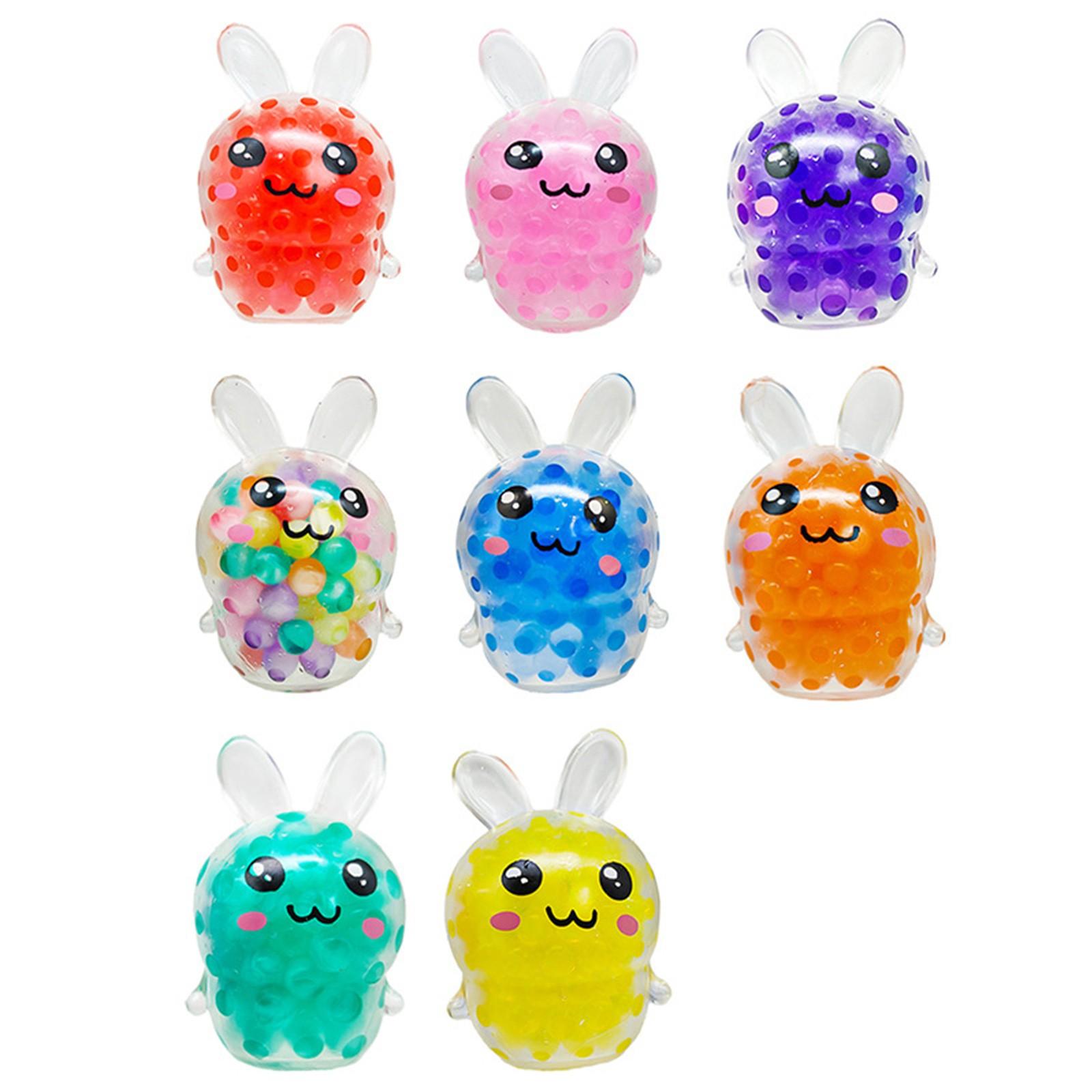 

Пасхальный маленький анималистический мячик, милый, освобождающий, забавная игрушка для снятия стресса One Size