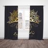 Light Black Ramadan Lucky - HD Printed Curtain - Polyester material - Suitable for bedroom   living room   study (customizable)