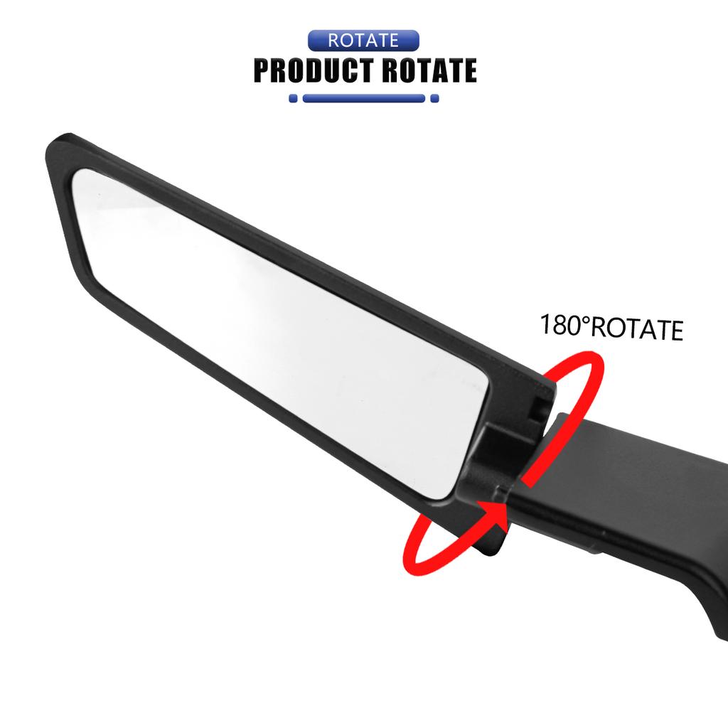For Aprilia MANA 850 GT DORSODURO 1200 750 Universal Motorcycle Mirror Wind Wing Side Rearview Reversing Mirror