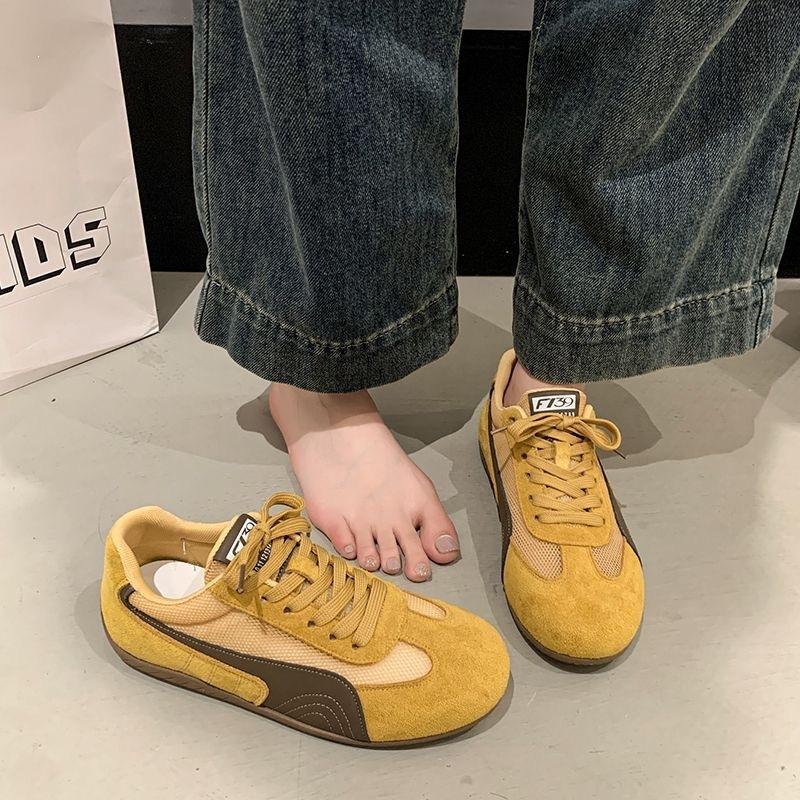 Flat-bottomed Dexun shoes women's 2026 new spring and summer casual sports women's shoes versatile Forrest Gump shoes