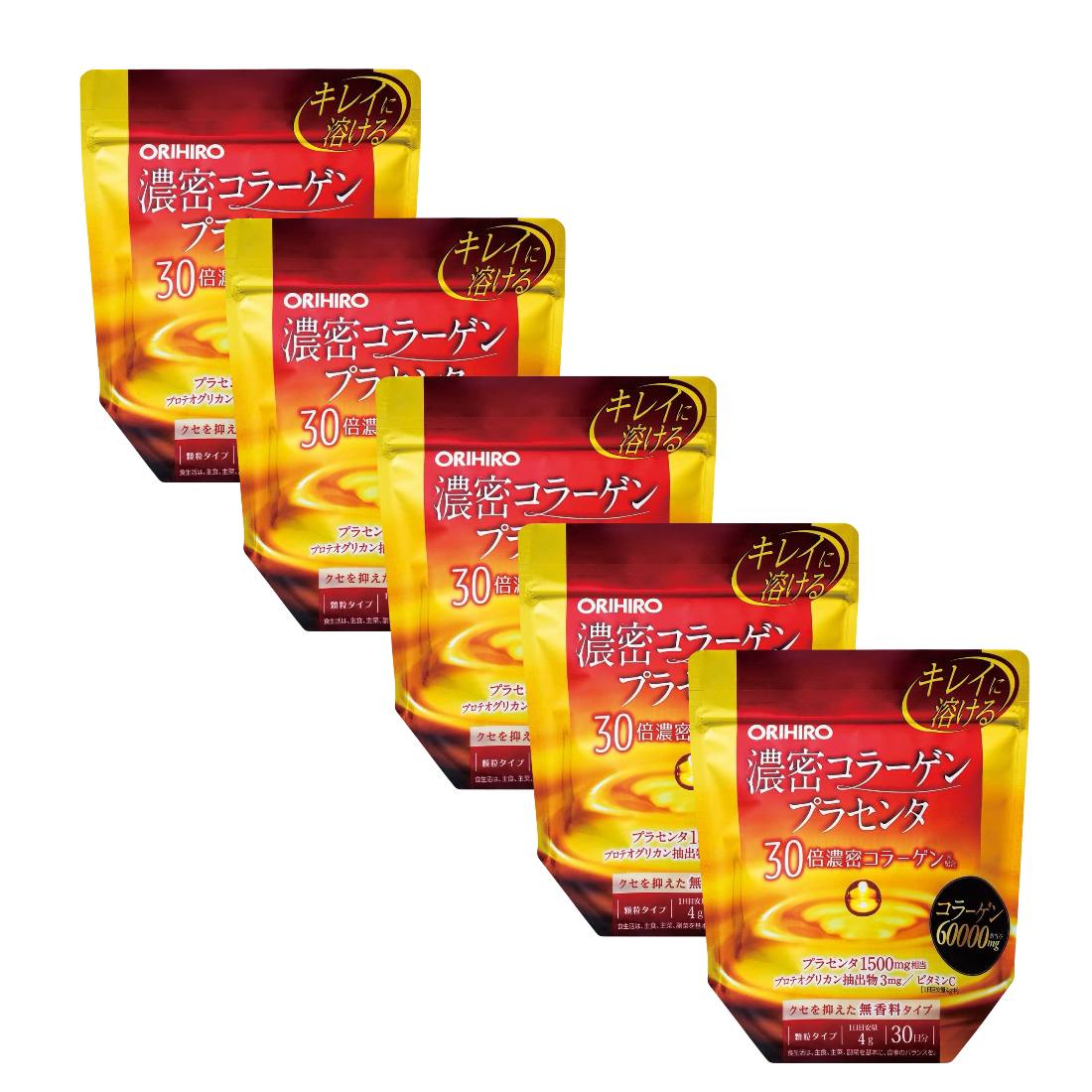 

Orihiro Collagen and Placenta колаген та плацента, 120 гр на 30 днів