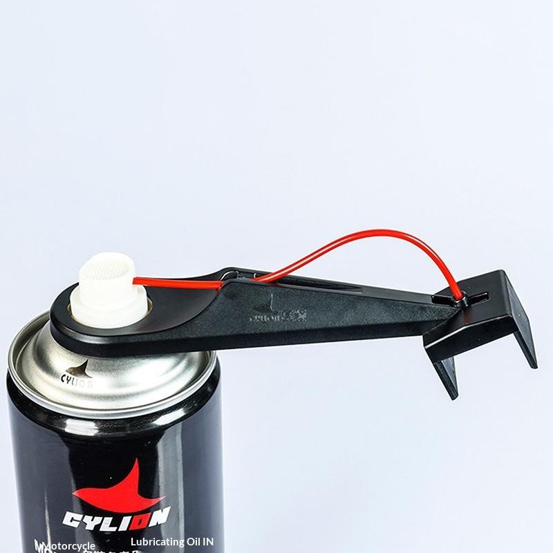 Motorcycle Chain Oiler Spray Gear Motorcycle Chain Oil Applicator For Motorcycle Mess-Free Chain Wax Chain Cleaner Attachment