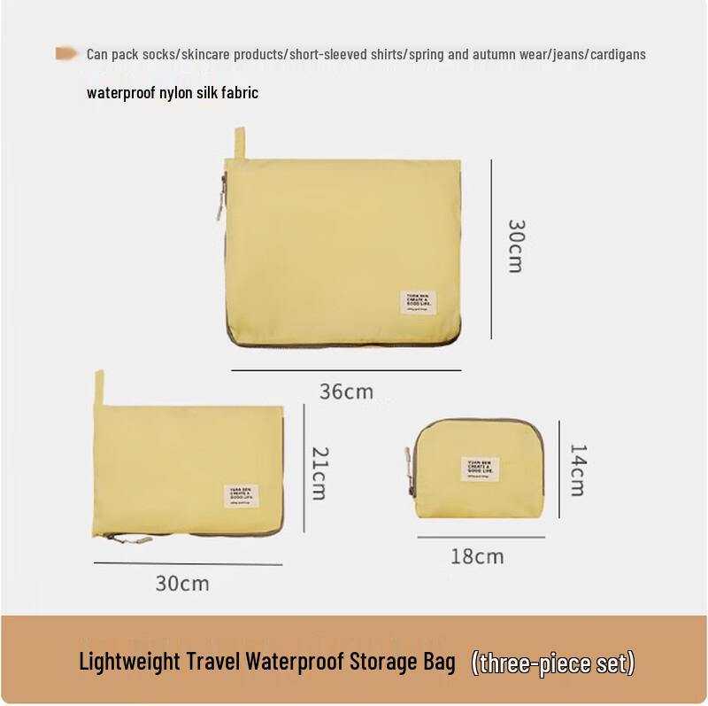 

Набір органайзерів для пакування багажу Three-Piece Set