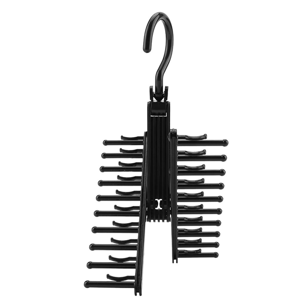 Tie and Belt Holder Holds 20 Ties, for Closet, 360 Degree Rotation, NonSlip, Space Saving