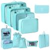 Travel Packing Cubes 7 Set, Clothes Organizer Bags for Suitcase Luggage, Portable Storage Bags for Clothes Socks Underwear