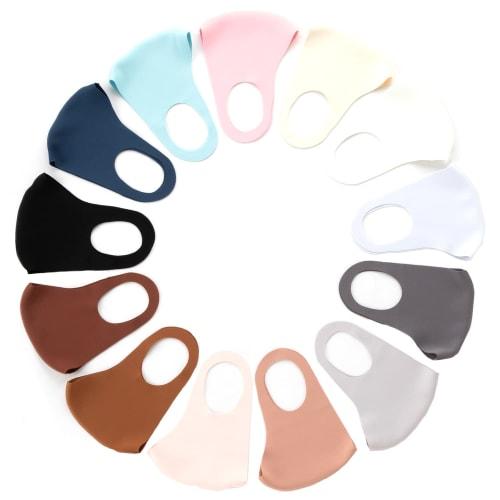 

ANDERUI Masks, Smooth, Unisex, Comfortable Fit, Comfortable Ear Pain, Easy Breathability, Stretchy, 3D Construction, Washable, Reusable, Kids (4 Size