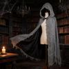 Witch Costume Cloak With Polyester Fabric For Halloween Cosplay And Costume Parties