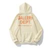 High Street Classic Printed Hoodie Loose Fit Cotton Blend Sweatshirt Women Teenagers