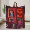 Shin TsukimiKanna Kizuchi Blanket  Travel Office Throw Blanket For Couch Chair Sofa Bed Warm Soft Customized Quality Bedspread