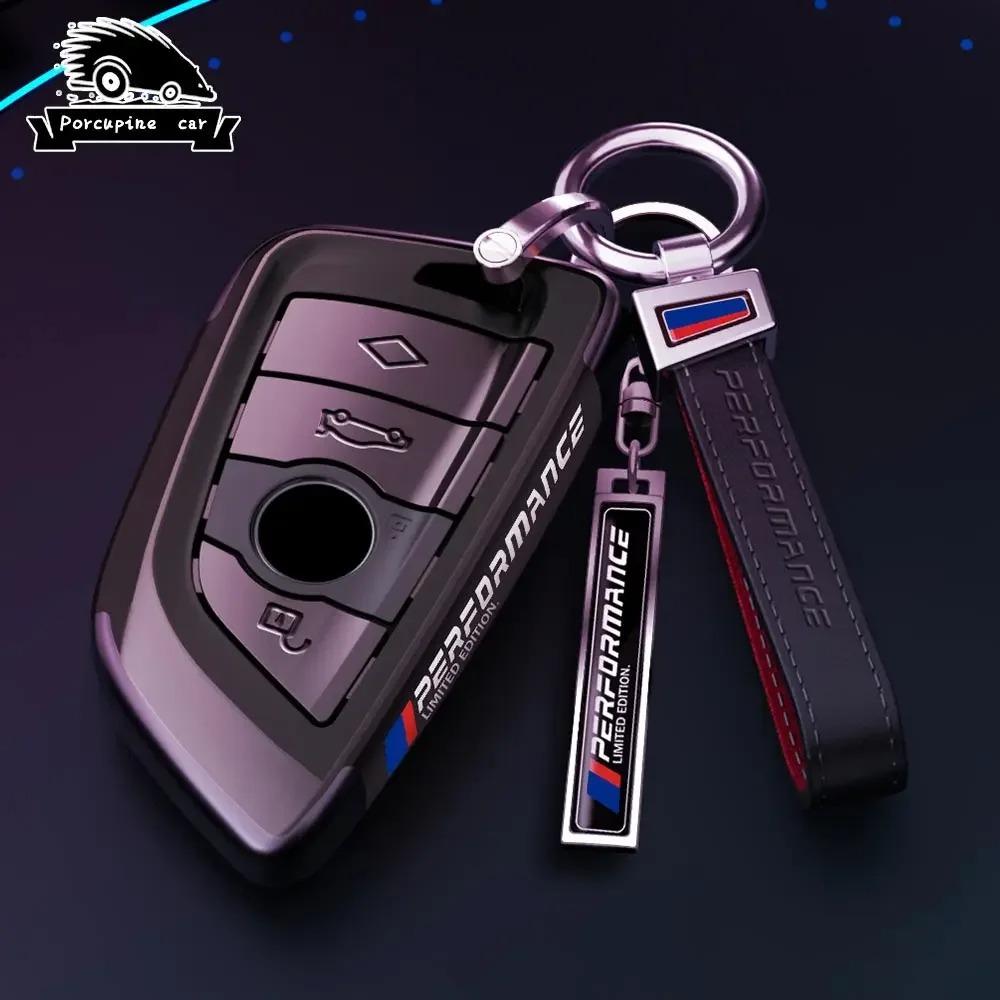 PC Plating Car Remote Key Case Cover Shell Fob for BMW X1 X3 X4 X5 X6 F15 F16 G30 G20 3 5 7 Series G01 G02 G05 G11 G32 F48 F39