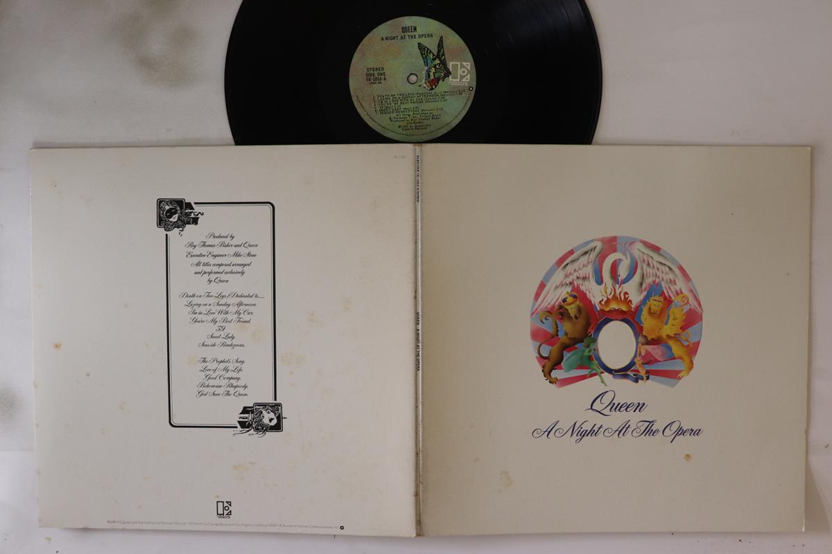 

LP Record QUEEN - A Night At The Opera 7E1053 ELEKTRA 1975 US Rock Used