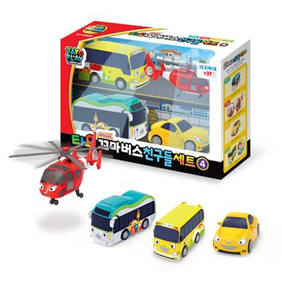 Tayo Special Little Bus Friends Set Teil 4, koreanisches Spielzeug