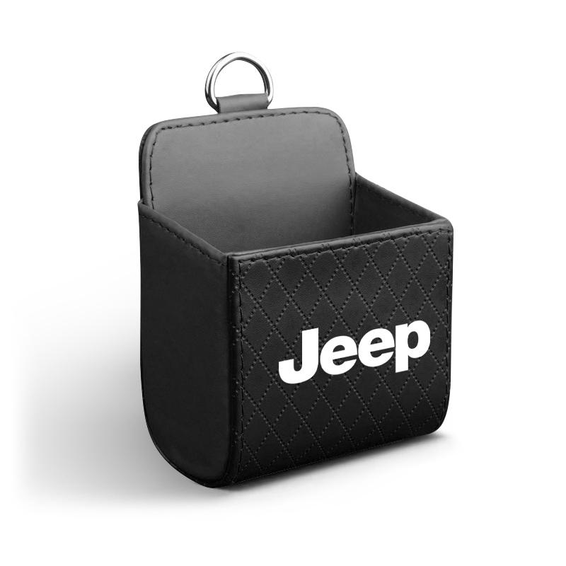 

Автомобильный органайзер для хранения на воздуховоде, держатель для телефона и очков, автомобильные товары для Jeep Renegade Wrangler JK Grand Cherokee XJ Willys Compass Command Patriot чёрный