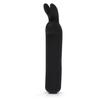 Vibromasseur - HAPPY RABBIT - Mini Vibromasseur - Rechargeable - Noir - Étanche