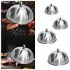 Burger Cover ,Cheese Melting Dome, Barbecue Tool ,Stainless Steel, Food for Patties