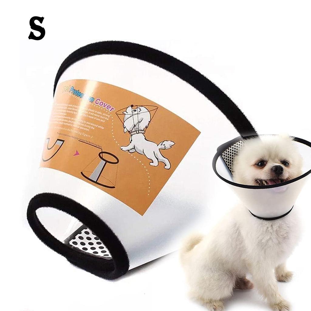Adjustable Pet Recovery Cone Collar for Dogs and Cats Soft and Comfortable, Prevents Licking and Scratching