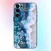 Fashion Ocean Theme Phone Case For Samsung S25,S24,S21,S22,S23,S30,Ultra,S20,Plus,Fe,Lite,Note,10,9,5G Black Cover