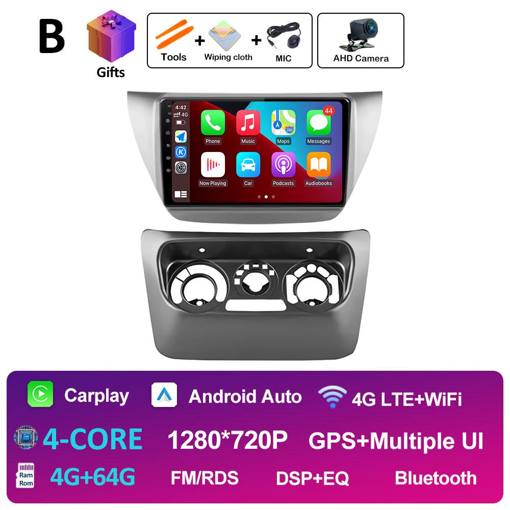 For Mitsubishi Lancer 9 CS 2000 2001 2002 2003 - 2010 Bluetooth DSP Stereo Car Multimedia Video Radio Player Smert System WIFI