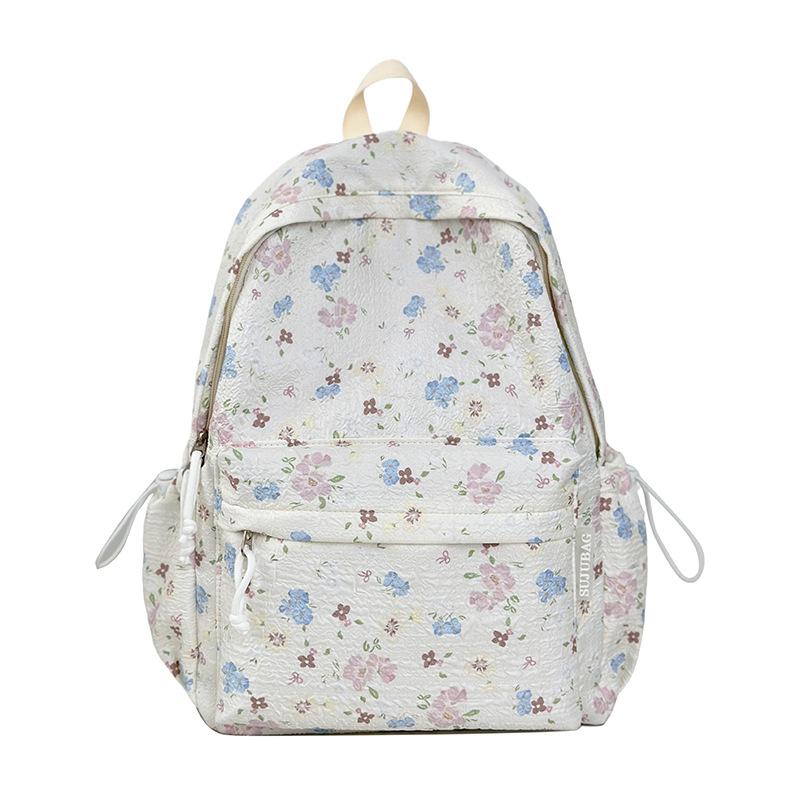 

Новый милый рюкзак для девочки большой вместимости, универсальный рюкзак с принтом, школьный рюкзак в кампусном стиле для студентки колледжа, милый рюкзак Single pack