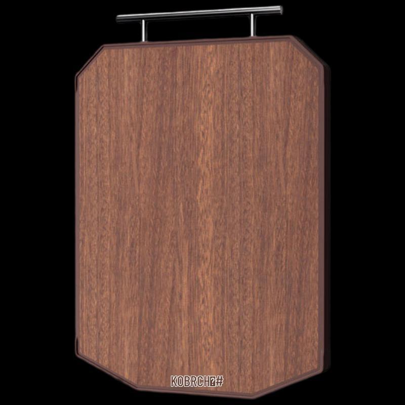 KOBACH Ebony Wood Double-Sided Antibacterial Cutting Board