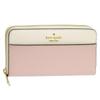 Kate Spade Long Outlet Pink Ivory Madison Colorblock Large Continental MADISON LG CONT WALLET KI365 650 Women's Wallet, Brand, Leather, Wallet, [Used]