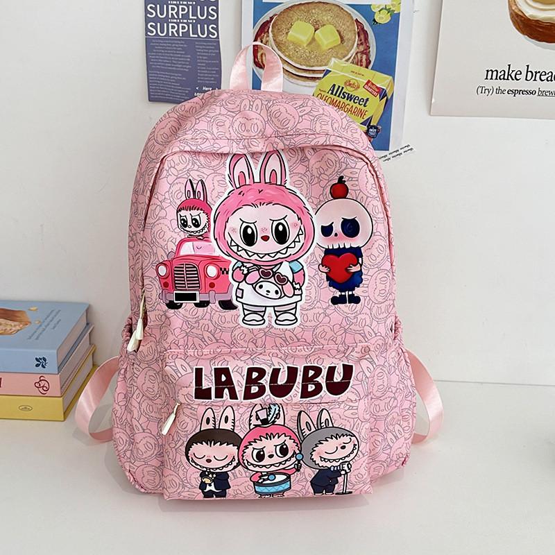 Cartoon Kids School Backpack Durable Nylon Breathable Bag Lightweight