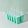 Popsicle molds 4-12 Pieces Popsicle Molds Silicone BPA  Ice Pop Easy Release Popsicle Mold 10 sticks Ice Pop Easy Release Mold
