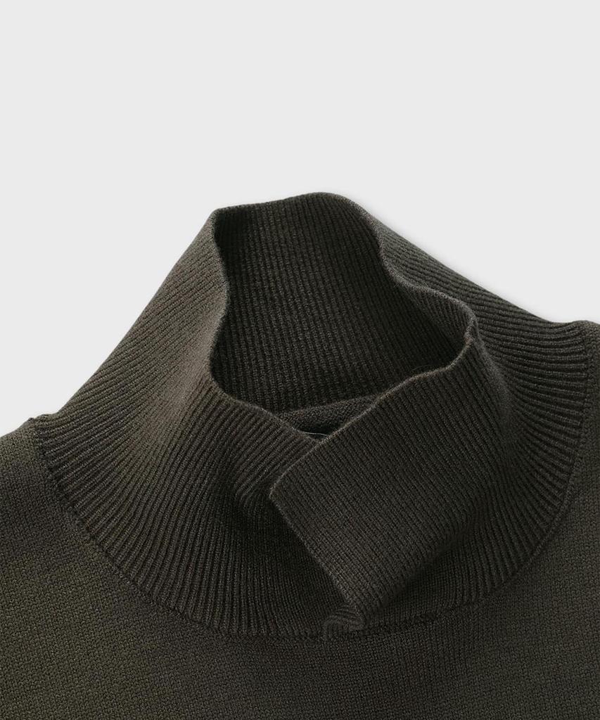 PANICALE Modal Collar Neck Cutout Polo Knit 4 Colors