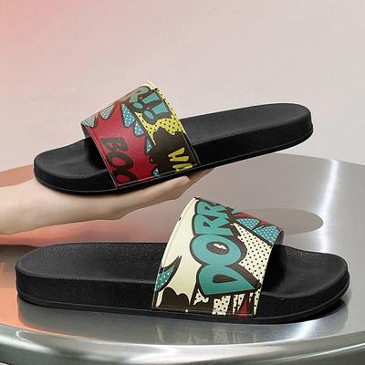 Pantuflas antideslizantes de fondo suave para hombre, ropa de abrigo de verano, moda de moda