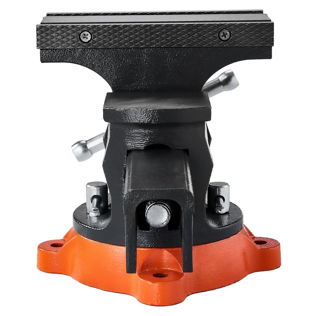 VEVOR Bench Vise, 203 mm(8") Jaw Width, 203 mm(8") Max Jaw Opening Multipurpose Vise with 360 degreesSwivel Locking Base