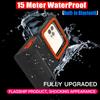 3ª Selfie Bluetooth 15 Metros Mergulho Profundo Subaquático Natação Caixa à Prova d'Água Para Huawei Mate 60 50 40 30 Pro P60 P50 P40 P30 P20