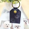 Puppy Pet Hair Storage Bag Keyring Dogs Paw Pendant Cute Pet Hair Keychain  Hanging Accessory