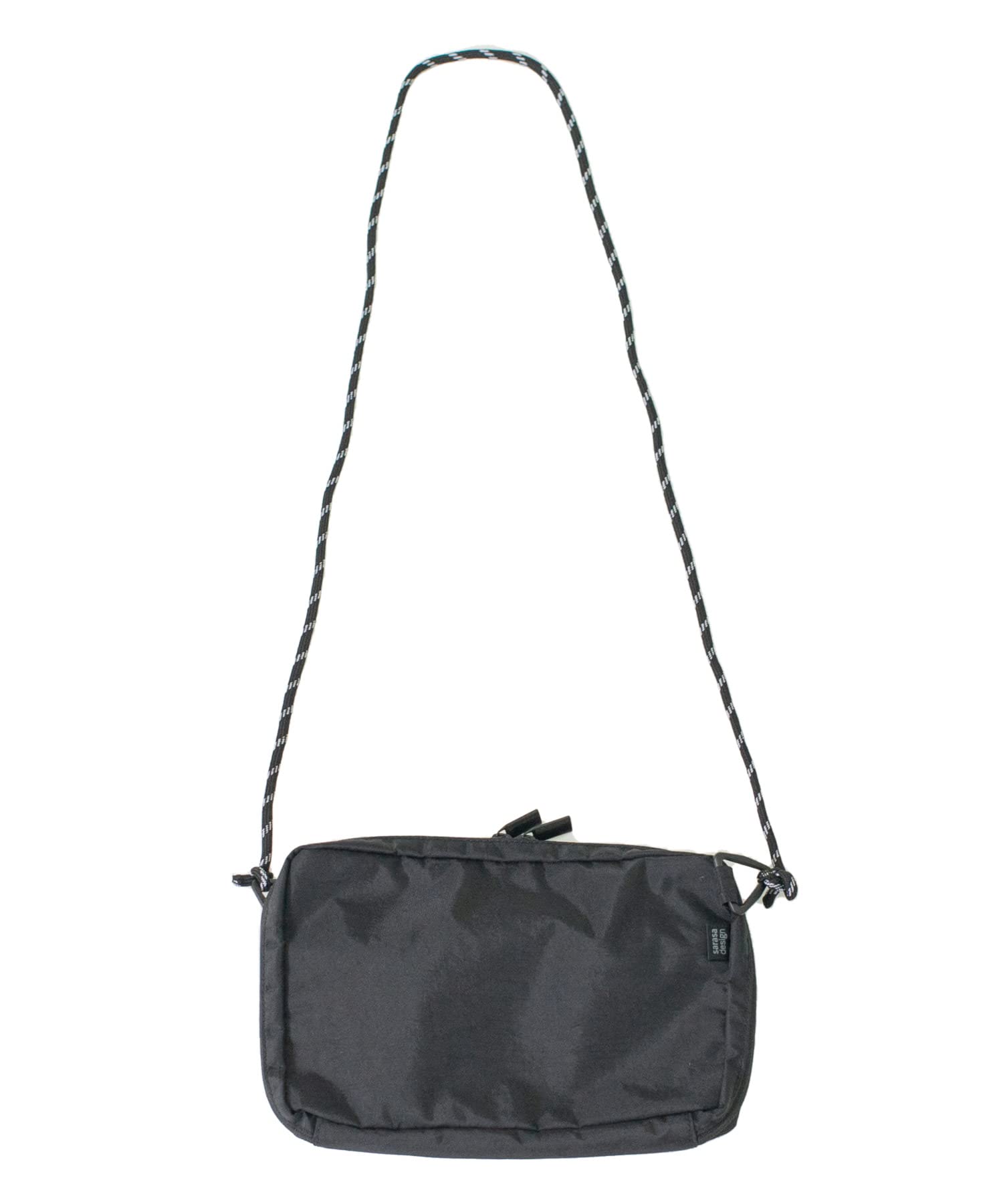 

Smartphone shoulder smartphone shoulder mini shoulder crossbody bag b2c flat sacoche 2WAY [sarasa design] bag, pouch, sacoche, men s, women s, bag, чорний